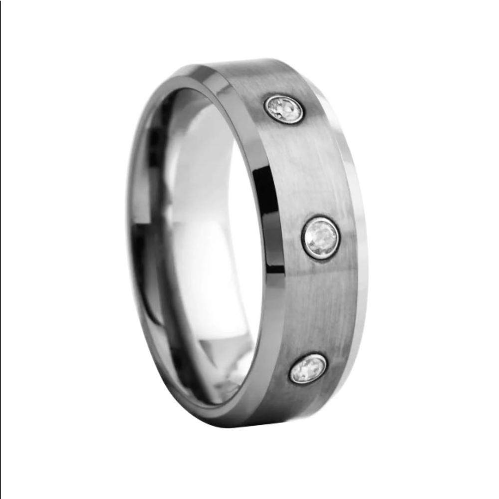 Tungsten ring Z024 8mm ring